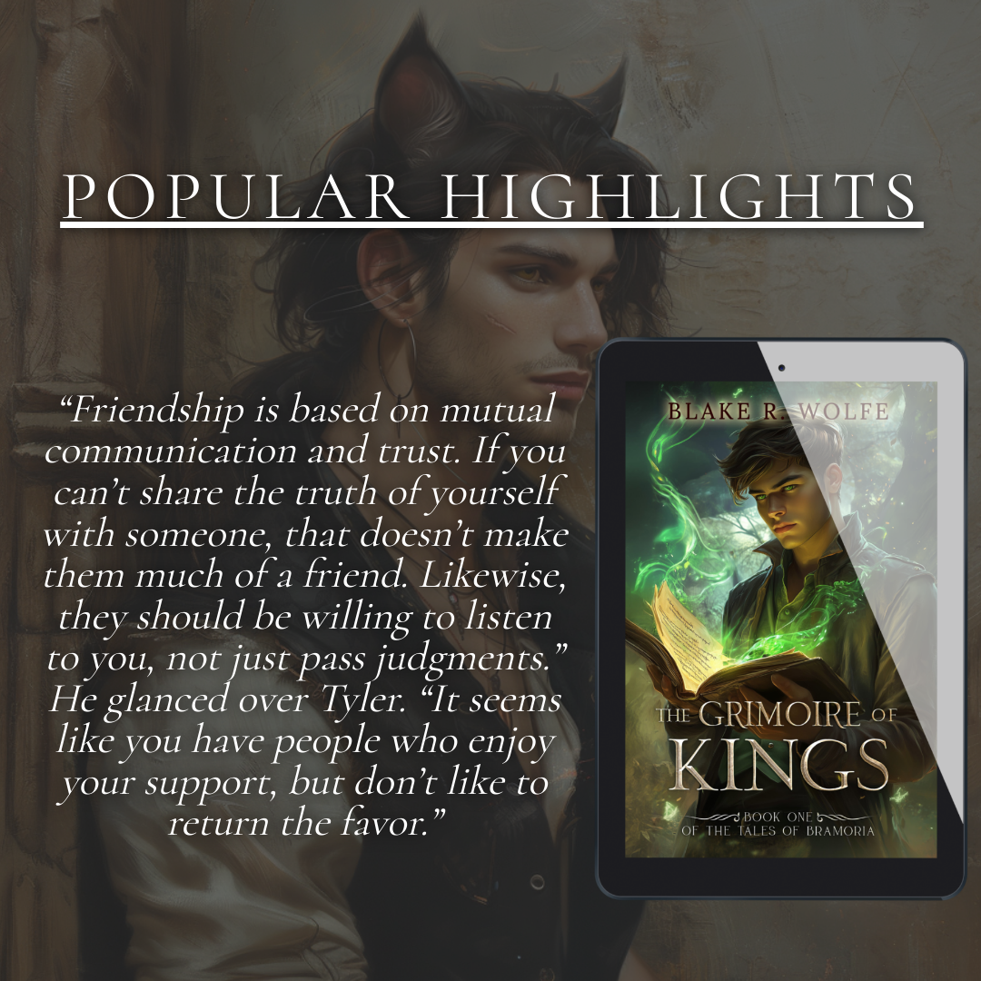 The Grimoire of Kings (Bramoria #1) - Signed Paperback