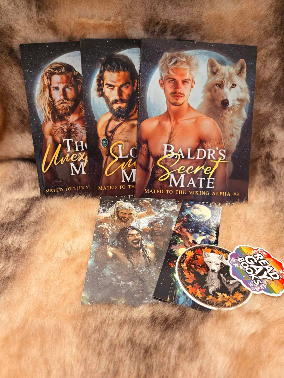 Mated to the Viking Alpha Bundle - Signed Paperbacks – Blake R. Wolfe