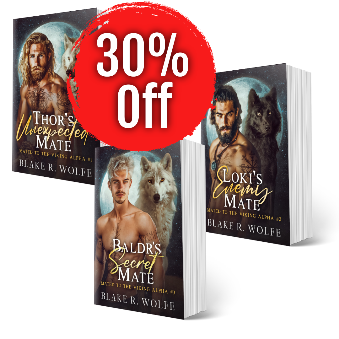 Mated to the Viking Alpha Bundle - Signed Paperbacks – Blake R. Wolfe