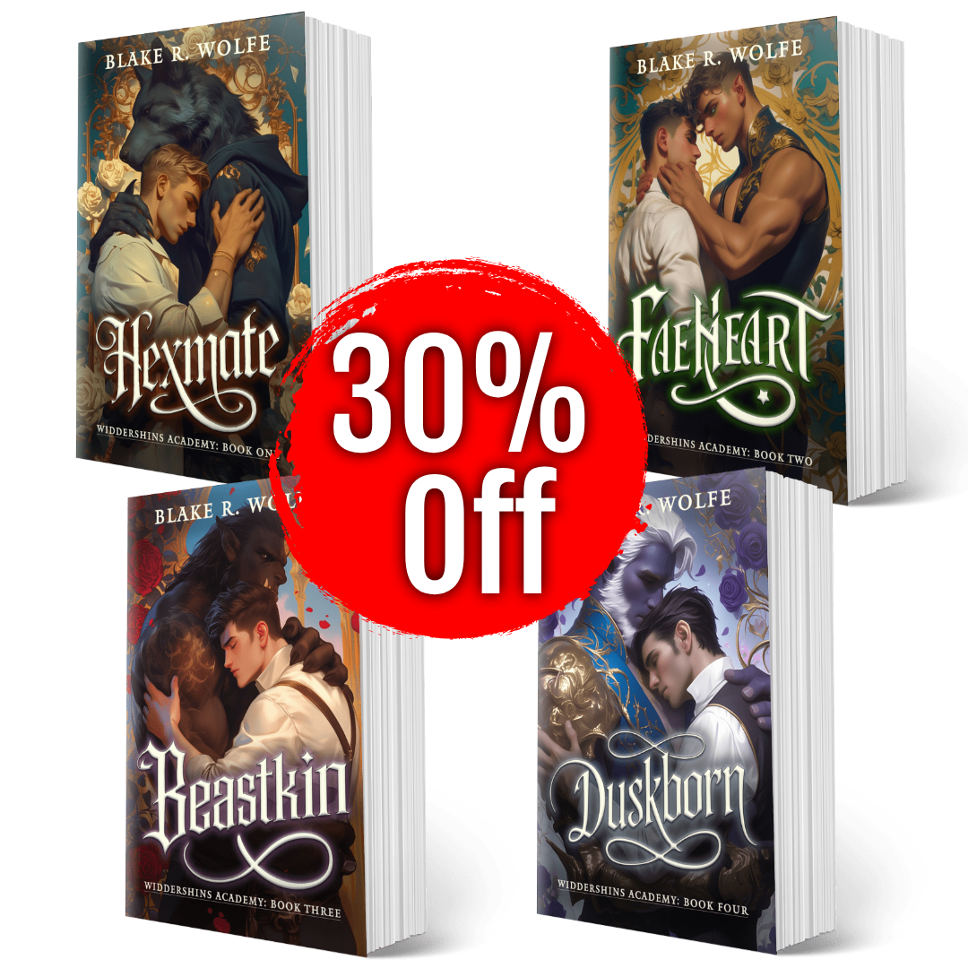 Widdershins Academy Bundle 1-4 - Signed Paperbacks – Blake R. Wolfe