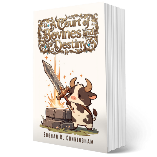 PREORDER - A Court of Bovines and Destiny - Signed Paperback