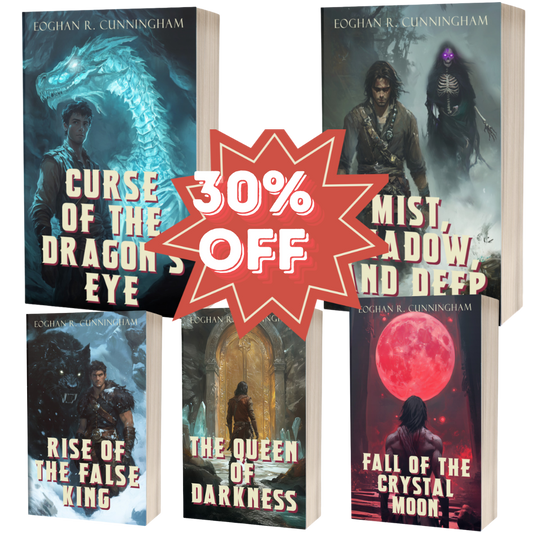 Crystalline Dragons Saga Bundle - Signed Paperback